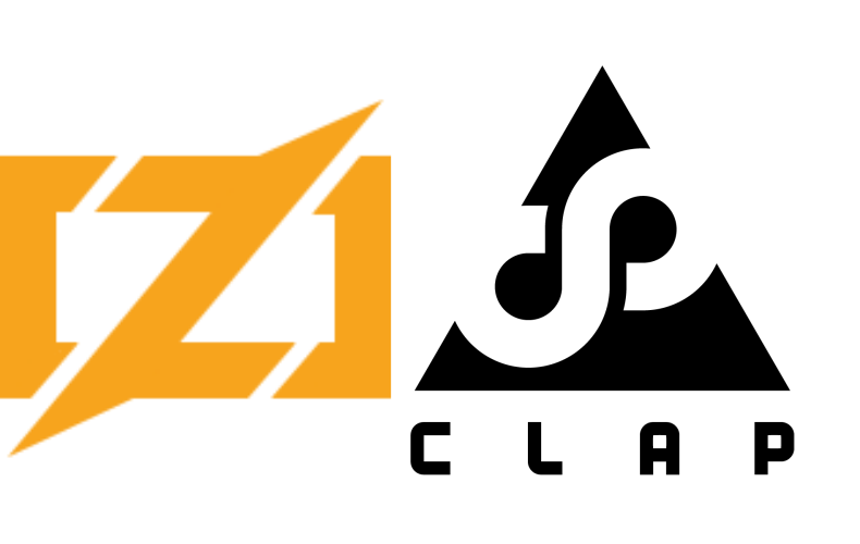 Zig and CLAP logos